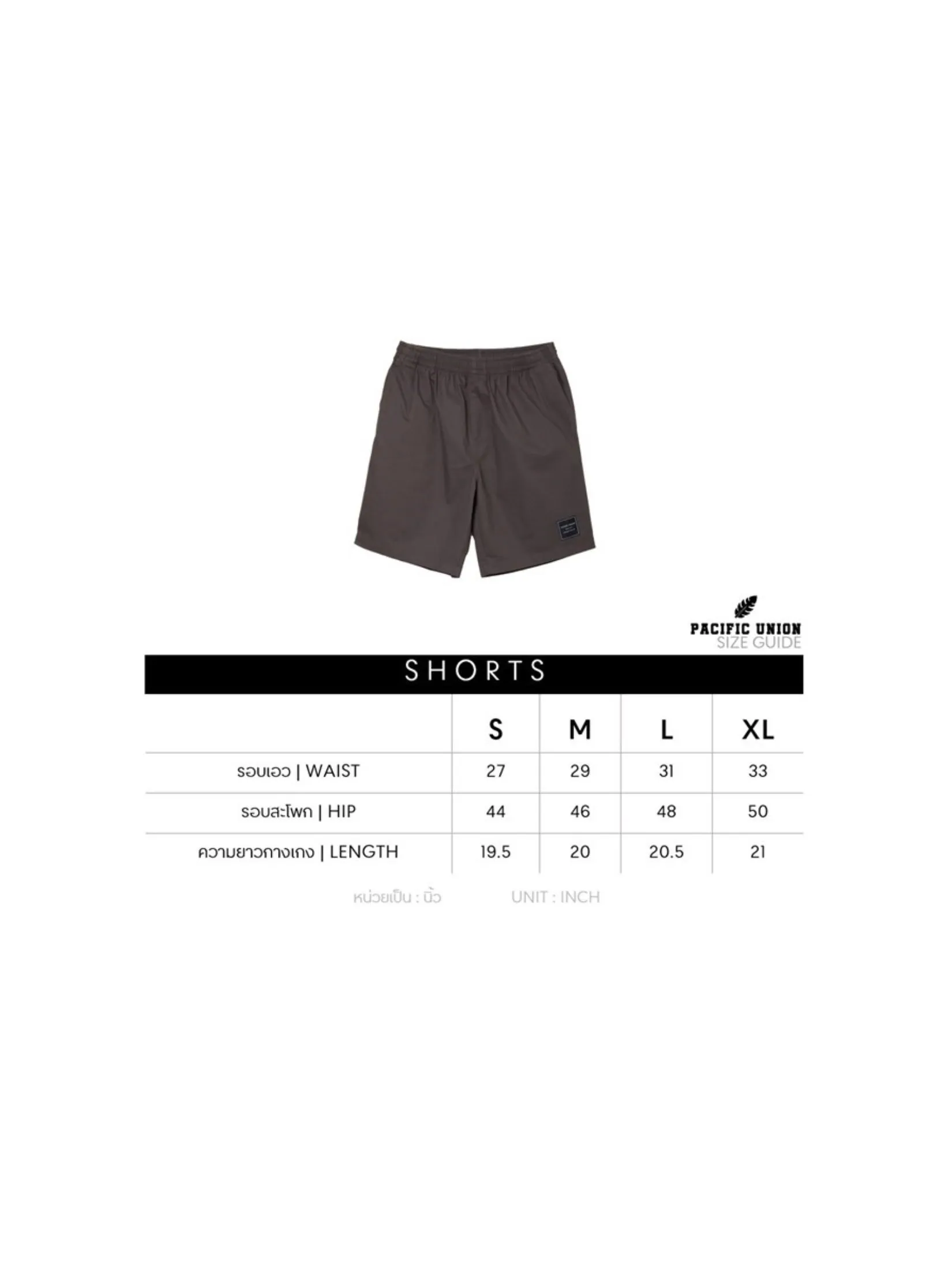 PACIFIC UNION Men Shorts Nylon