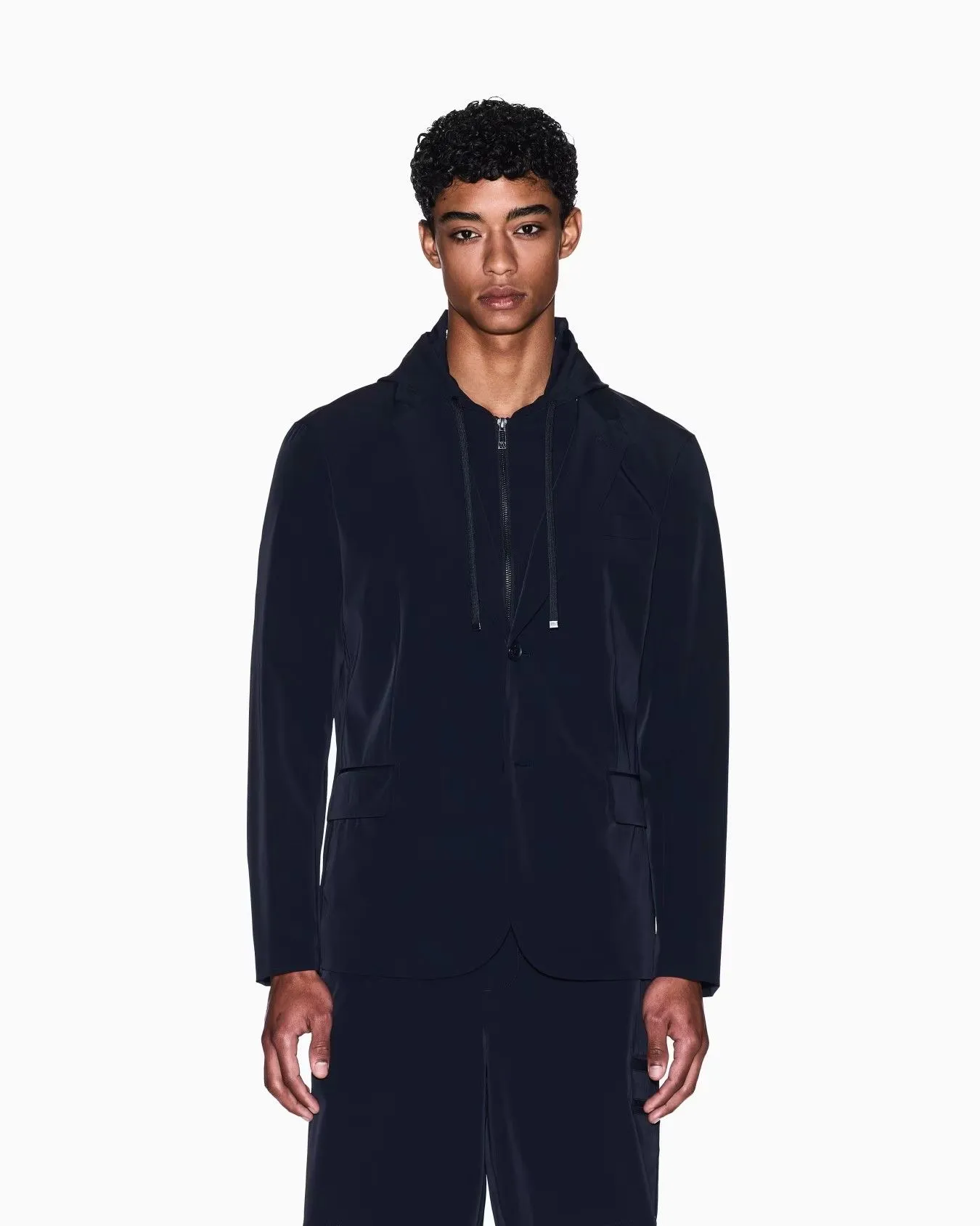 ARMANI EXCHANGE Blazer Male XM001199-AF16635-UB101 Navy Blue