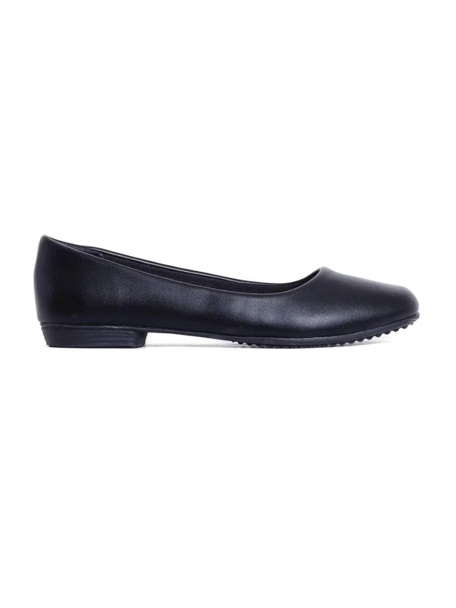 D'ARTE BLACK FLAT SHOES D55-19218