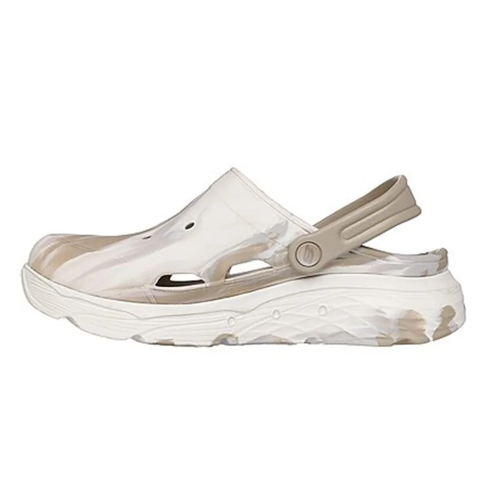 SKECHERS Men Sandals Foamies Max Cushioning Foamies - Rugged Cream - SK108SH373EKTH