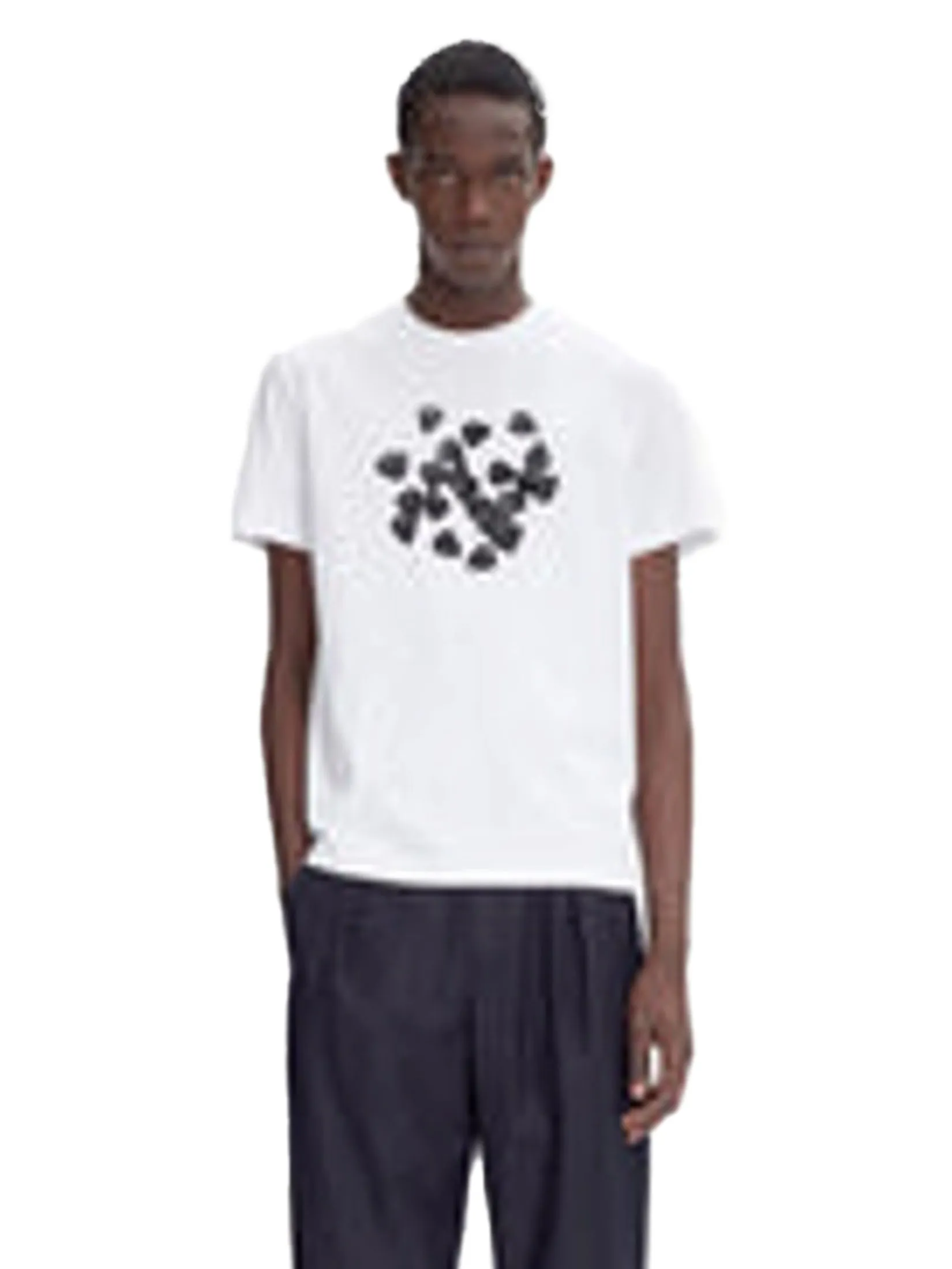 A.P.C. Men T-Shirt Musique White