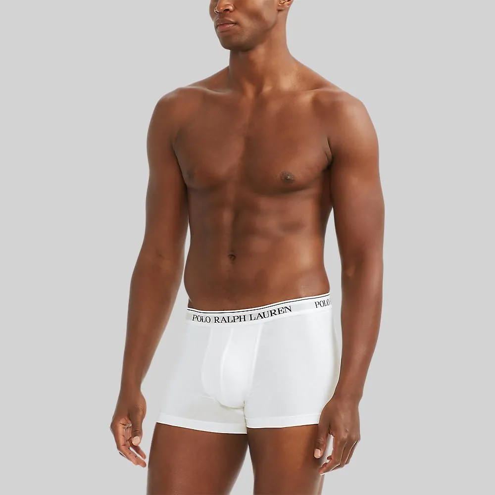 POLO RALPH LAUREN Underwear TRUNKS-Stretch Cotton Trunk 3-Pack MAPOUND0S720194 100 WHITE