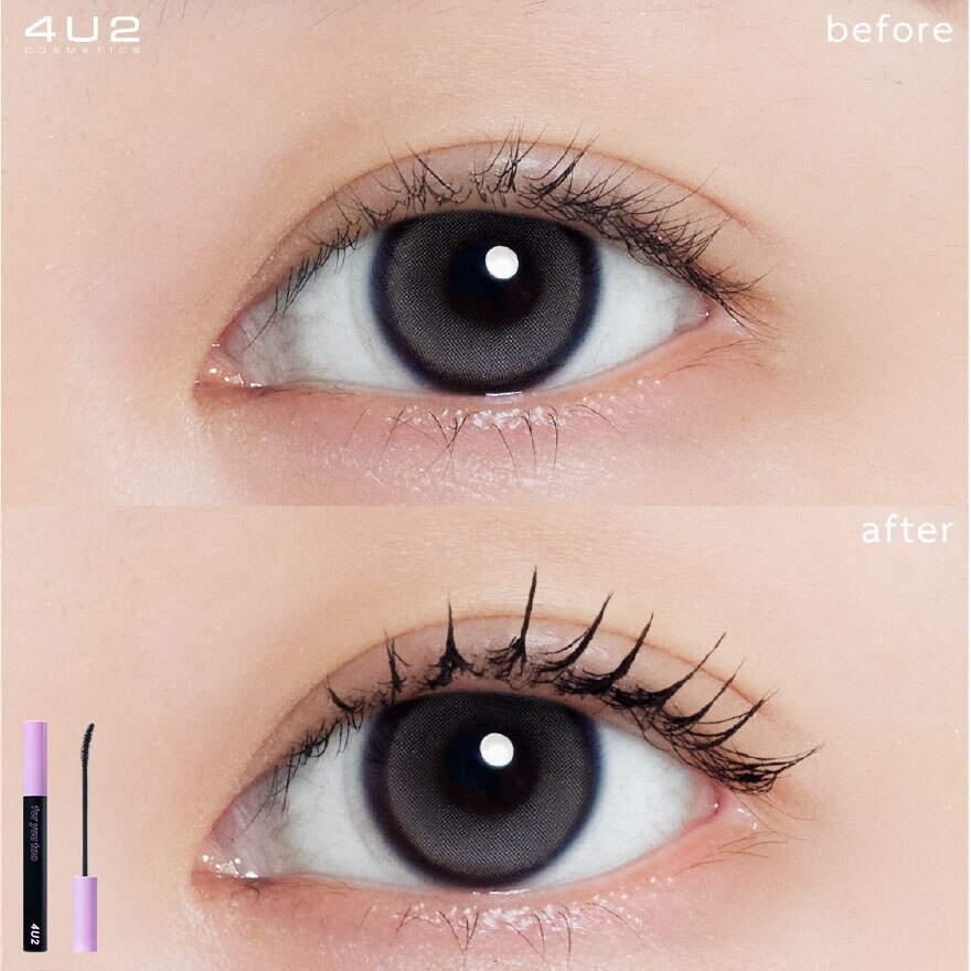 4U2 Extra Curl Mascara 6g. Black