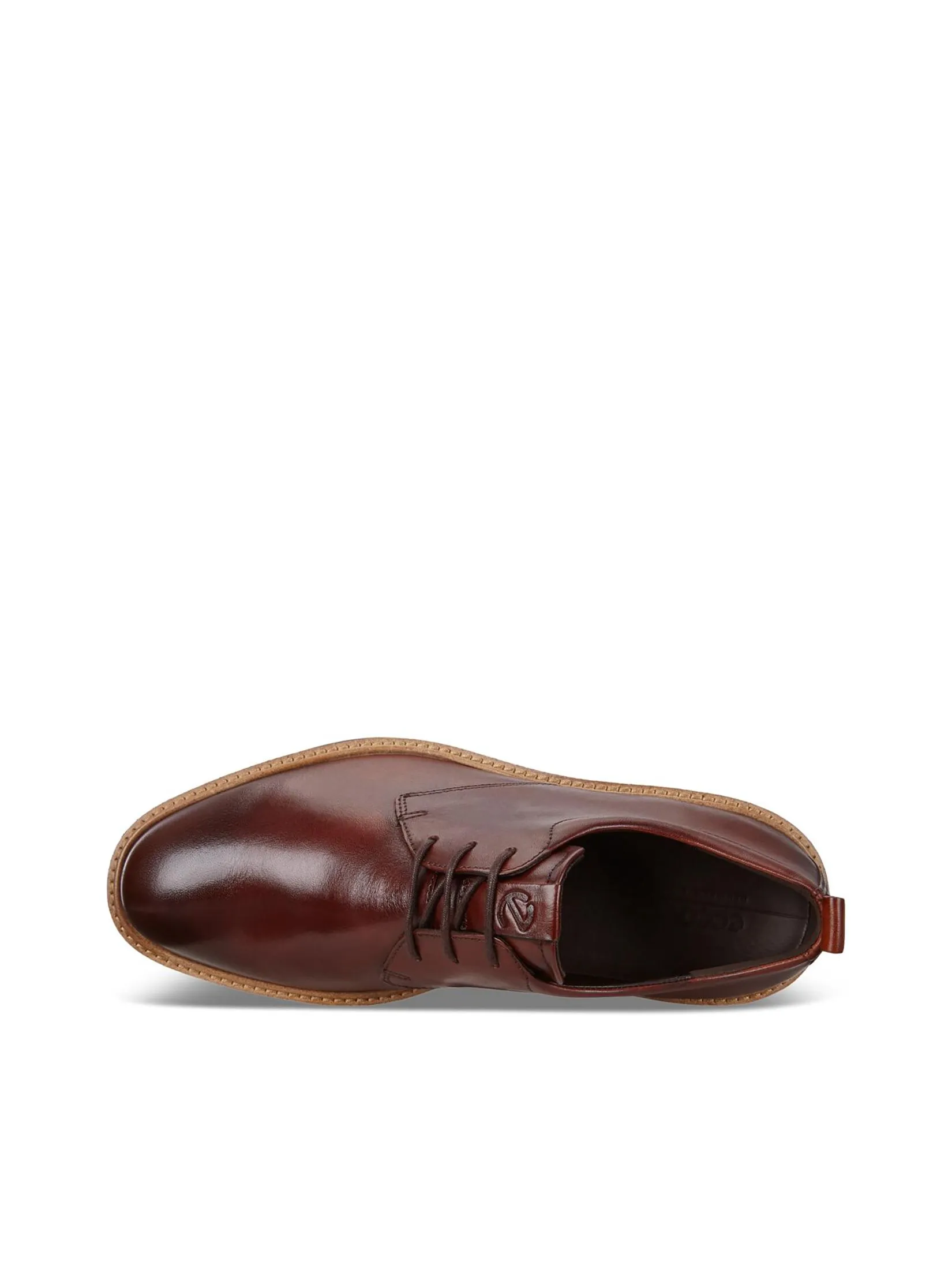 ECCO Men Leather Shoes ST.1 Hybrid Cognac