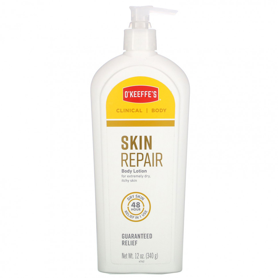 O'Keeffe's, Skin Repair, лосьон для тела, 340 г (12 унций)