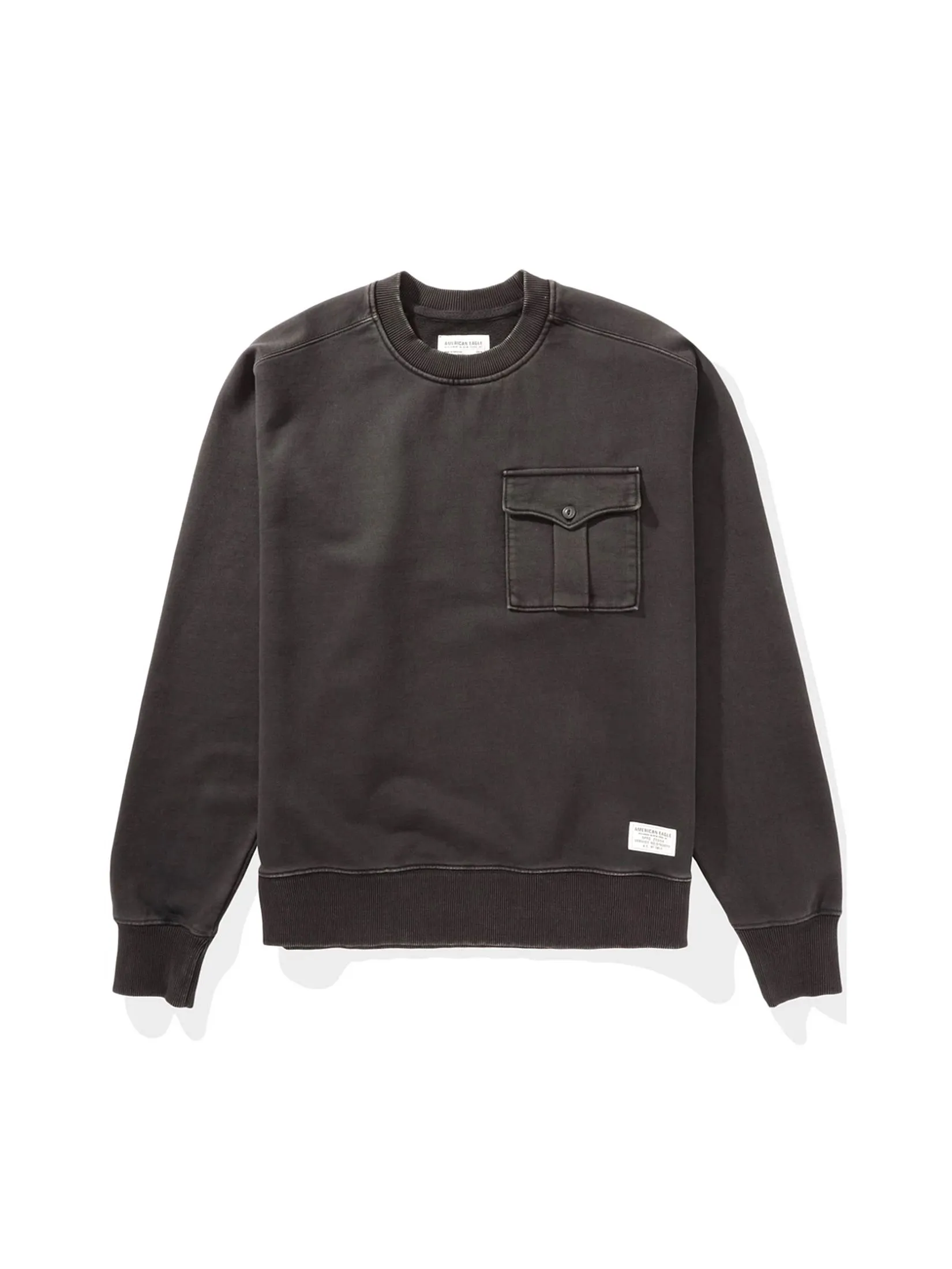 AMERICAN EAGLE MEN 2329 INTL UTILITY CREWNECK 020 GRAY