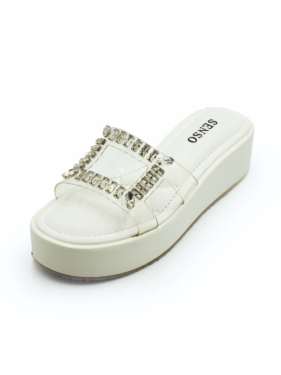 SENSO Women Comfort Sandals J84024 White