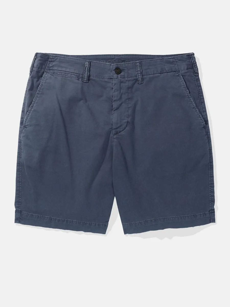 AMERICAN EAGLE MEN 7273 LIVED IN KHAKI SHORT 9 IN 553 CLASSIC NAVY