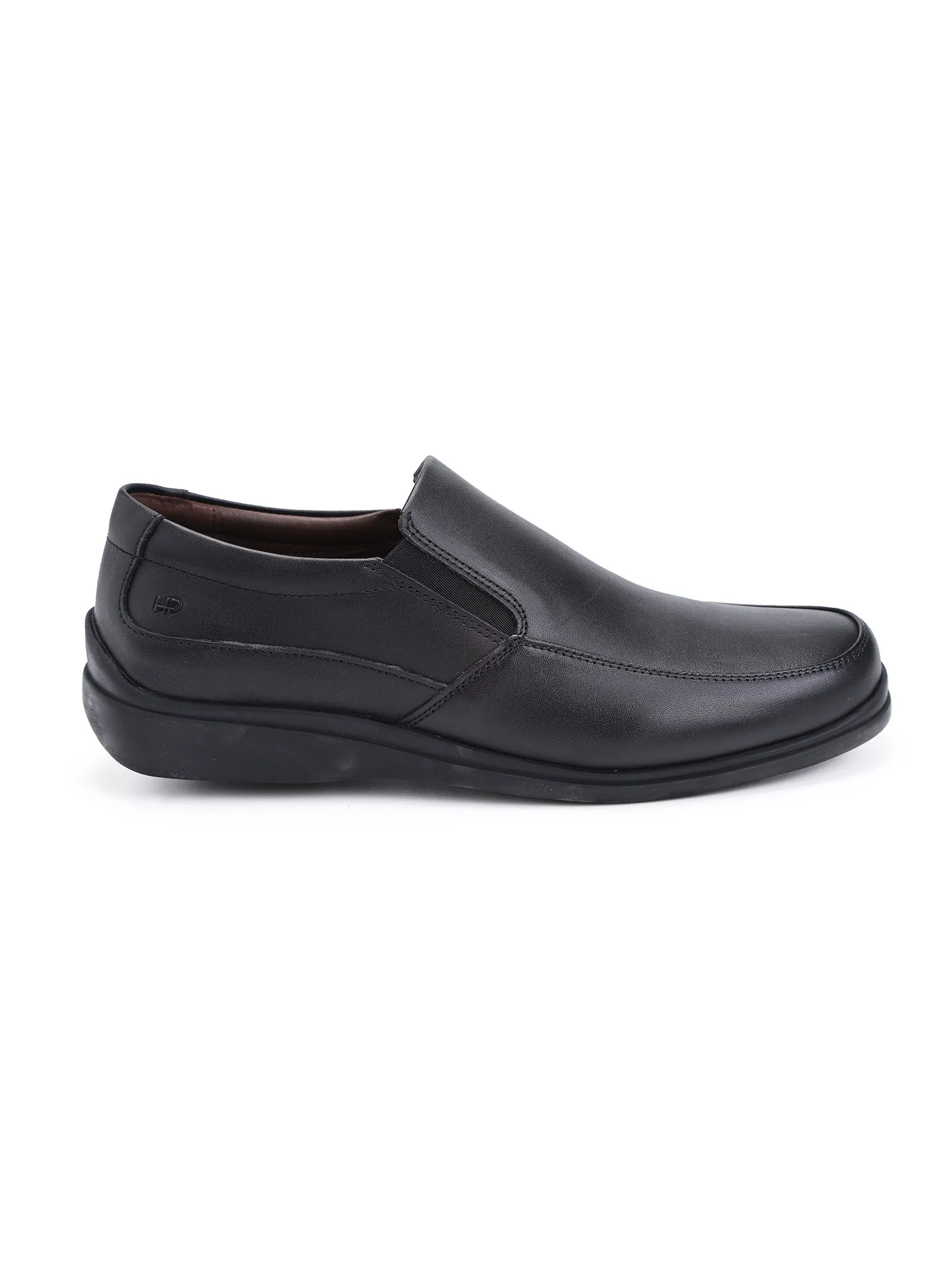 HUSH PUPPIES Men's Shoes Dress Shoes Slip-ons  - BLACK