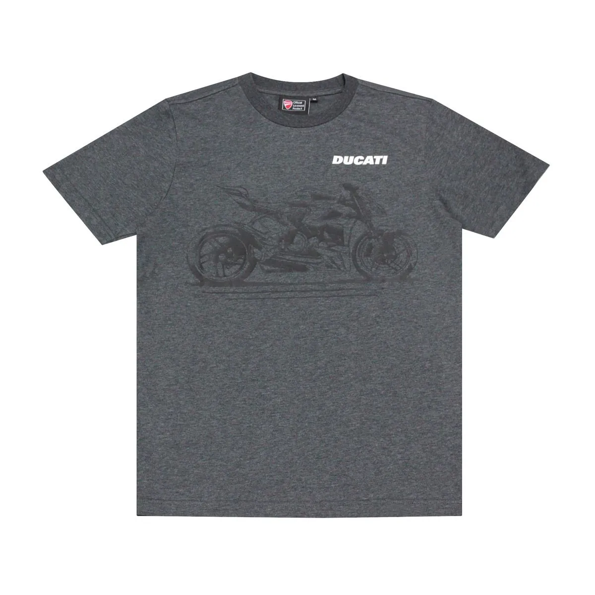DUCATI Gray T-shirt for men DCT52 052 Size - M