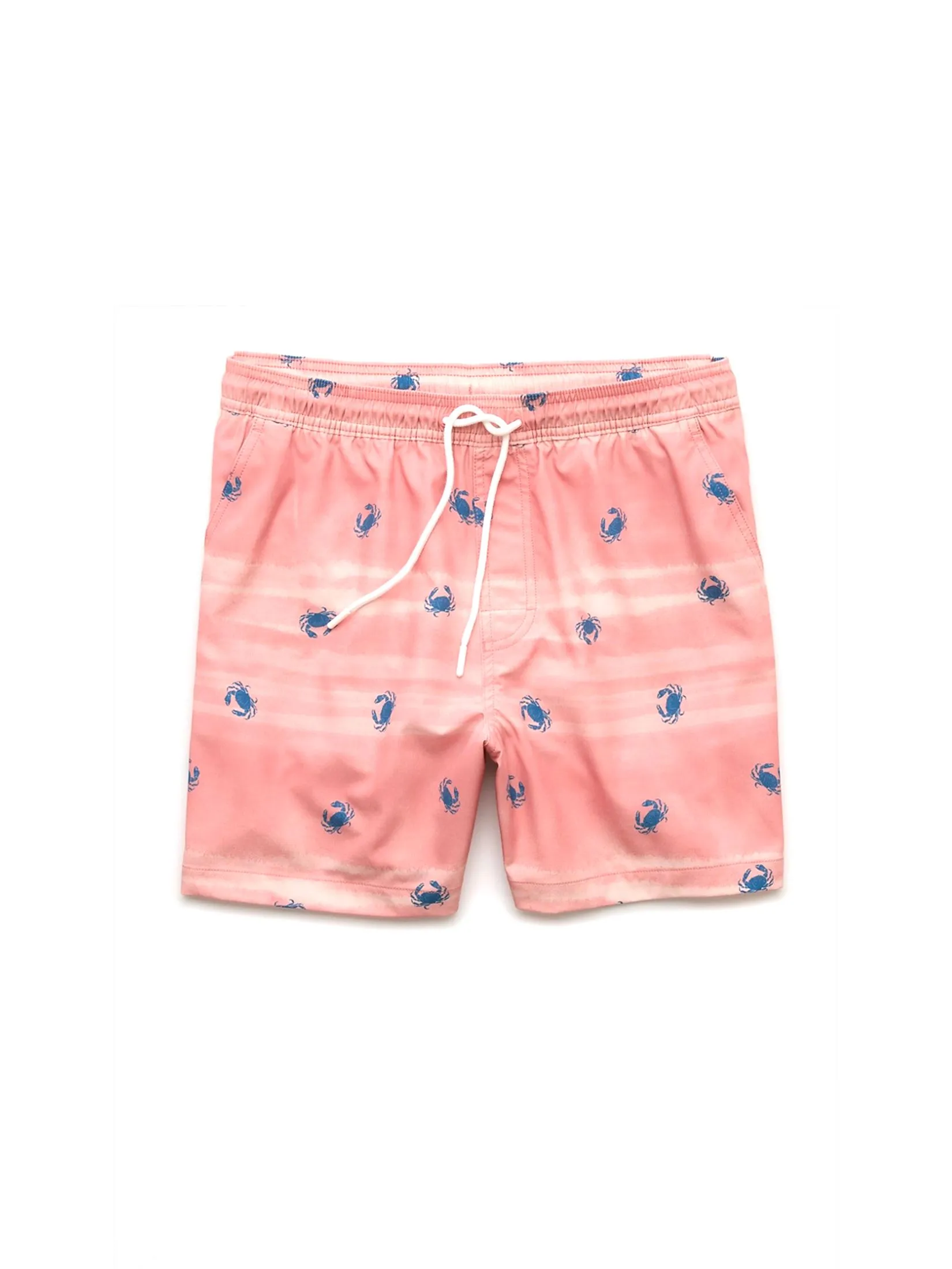 AMERICAN EAGLE MEN 7888 5 INCH TRUNK PANAMA FULL PRINT 189 CORAL CRUSH Size - L