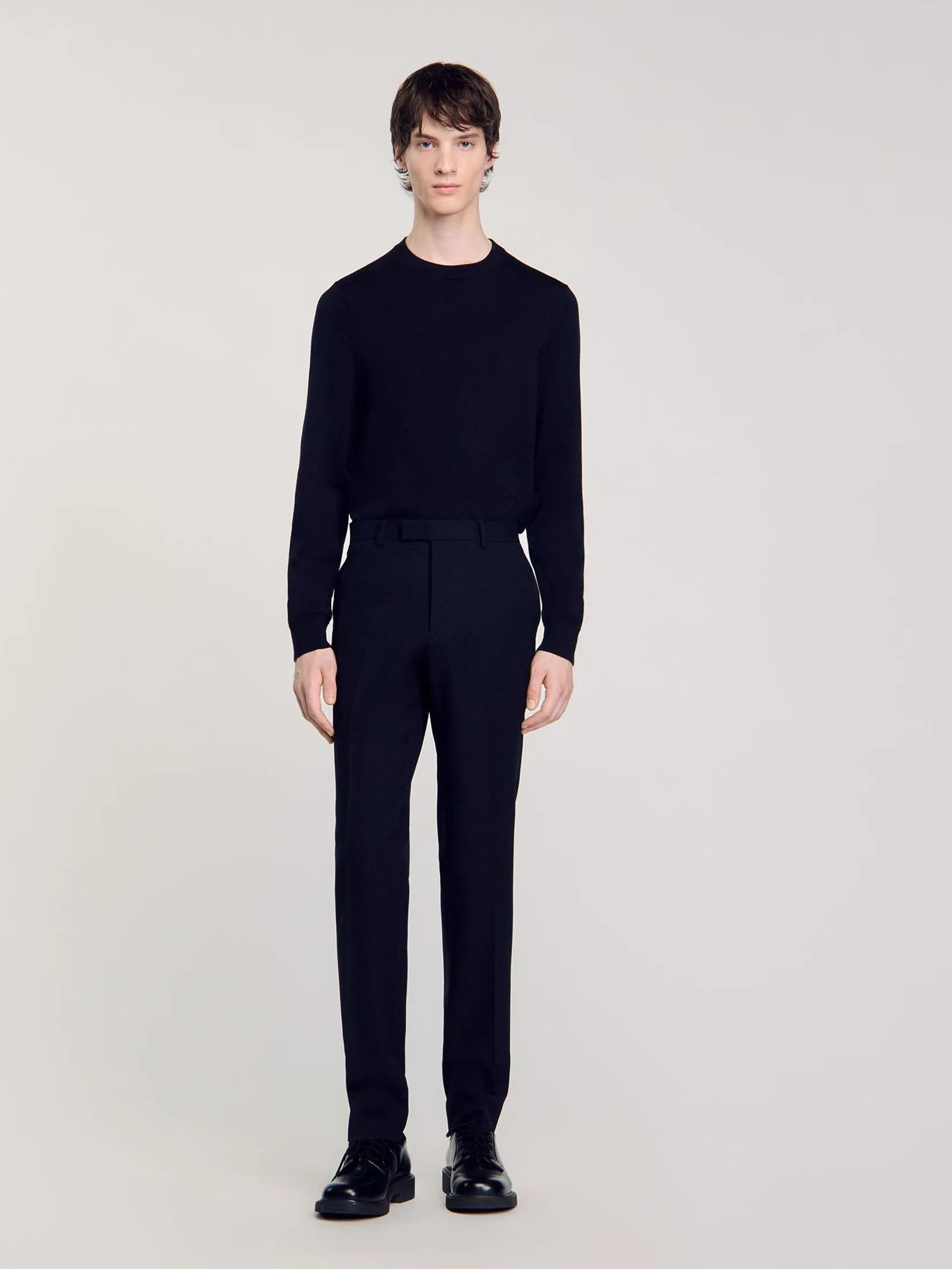 SANDRO Wool Suit Pants