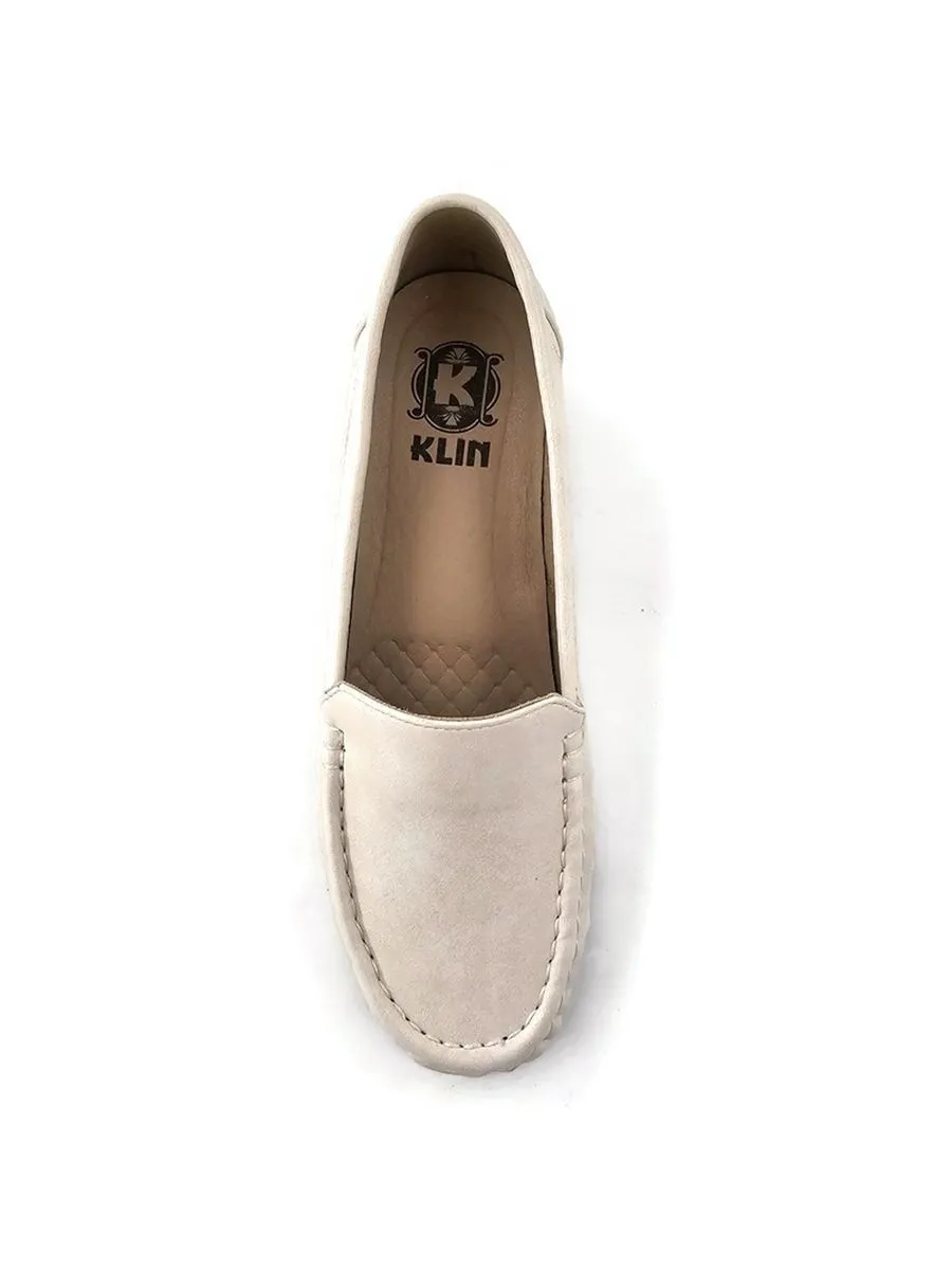 KLIN Woman Loafer Pump Ivory
