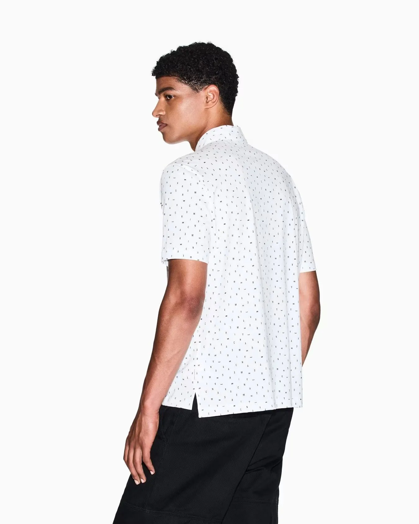 ARMANI EXCHANGE Polo Men XM000735-AF10356-F0027 Off-White