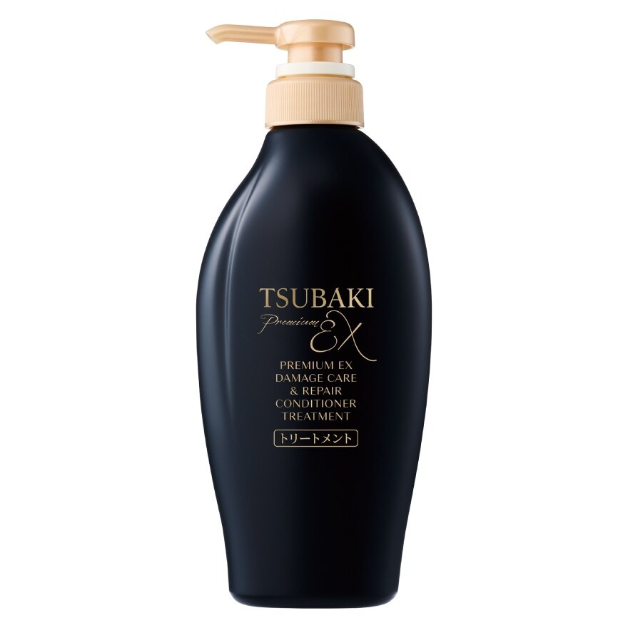Tsubaki Conditioner Treatment Premium EX Damage Care  Repair 450 Ml. - Black