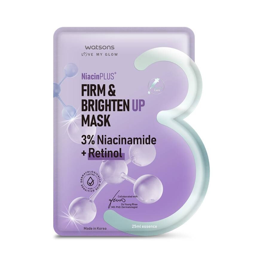 Watsons Firm Brighten Up Mask. 1sheet.