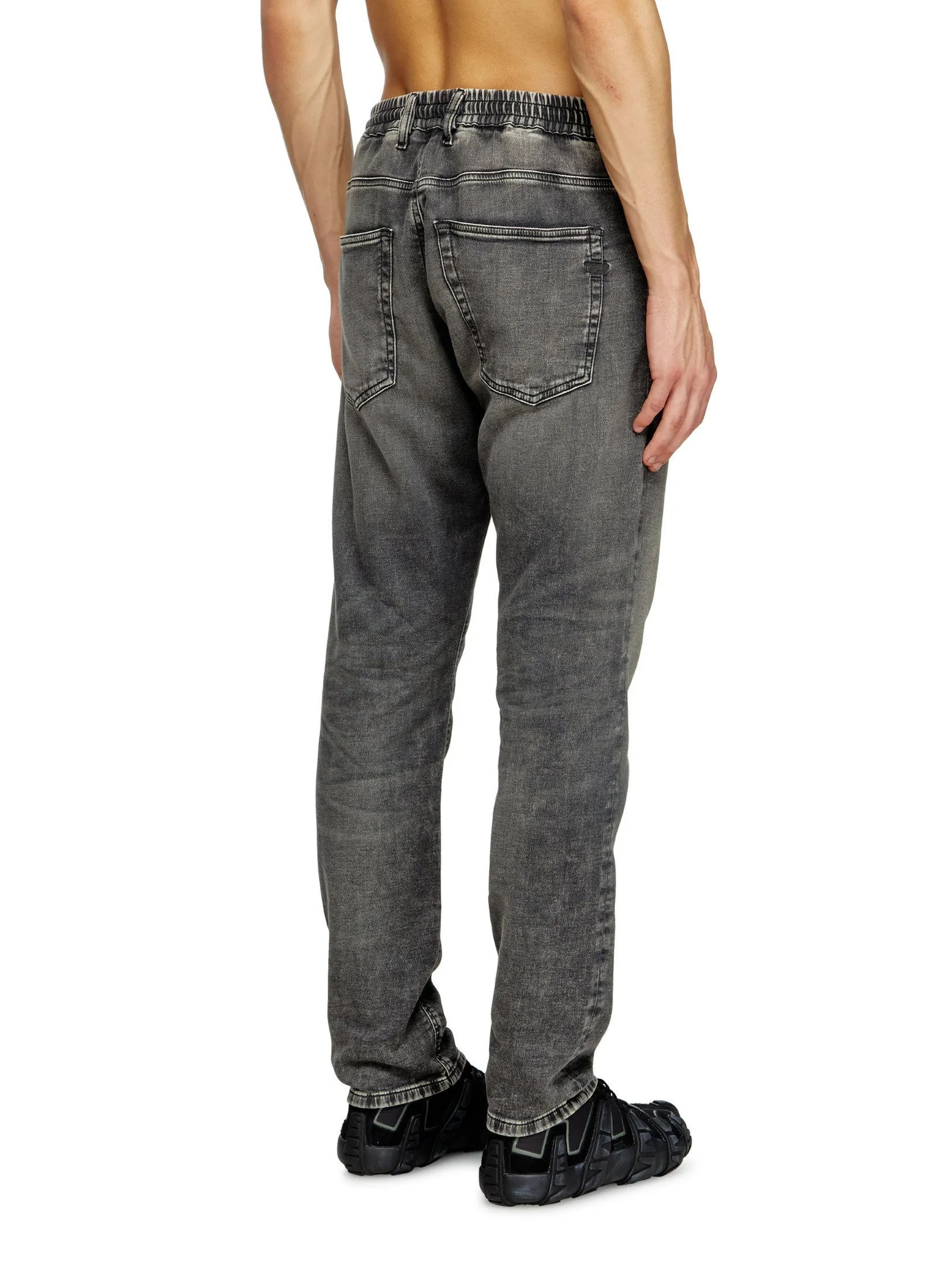 DIESEL Men 2032 D-KROOLEY-B JOGG Swe Jeans Pants Grey