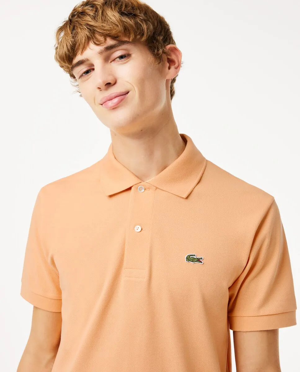 LACOSTE Orange Original L.12.12 Petit Piqu  Cotton Polo Shirt