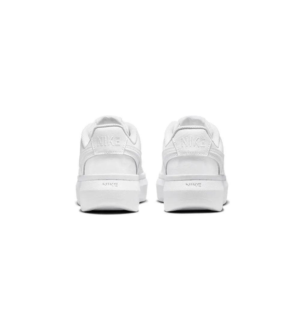 NIKE Women Casual Shoes Court Vision Alta White - NI083SH422CMTH