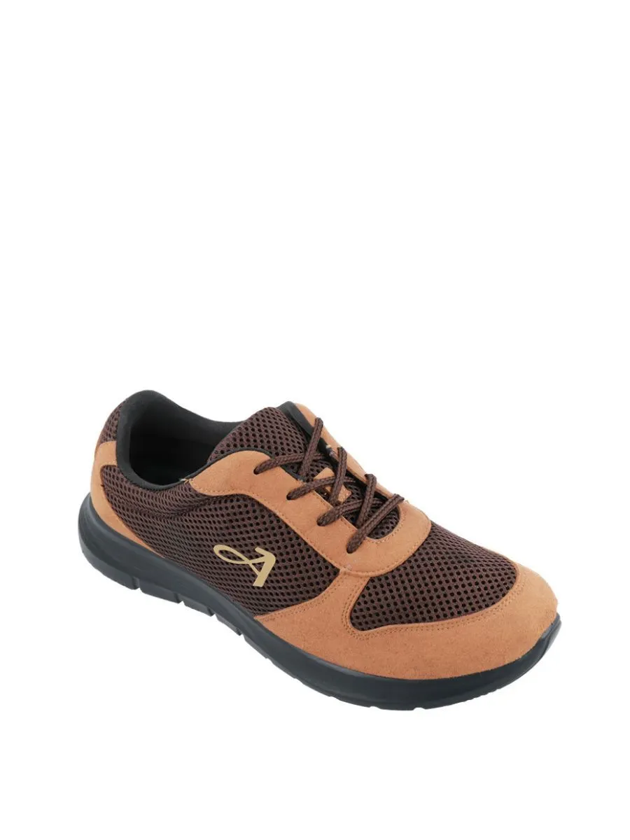 AEROSOFT Men Sneaker EURO F1 - Brown