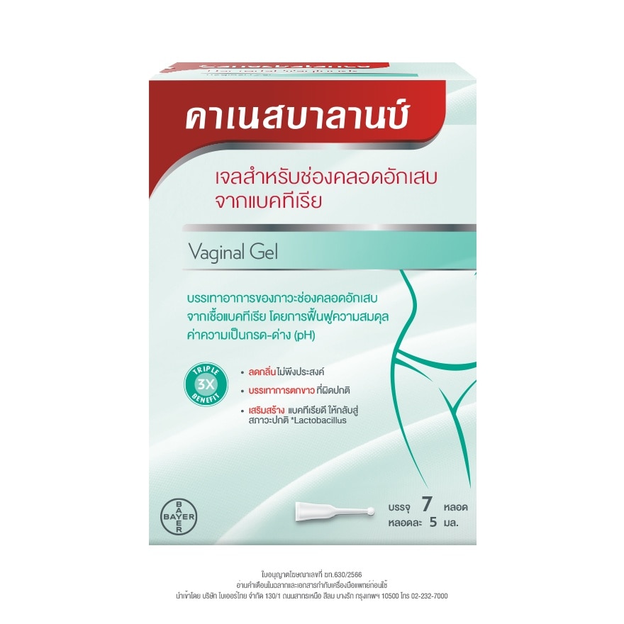 Canesbalance Bacterial Vaginosis Gel 5ml.