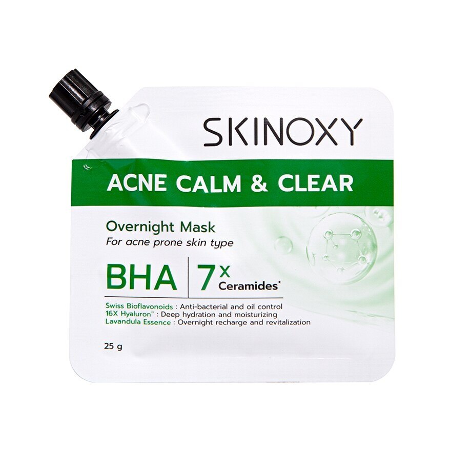 Skinoxy Overnight Mask Acne Calm  Clear 25 G.