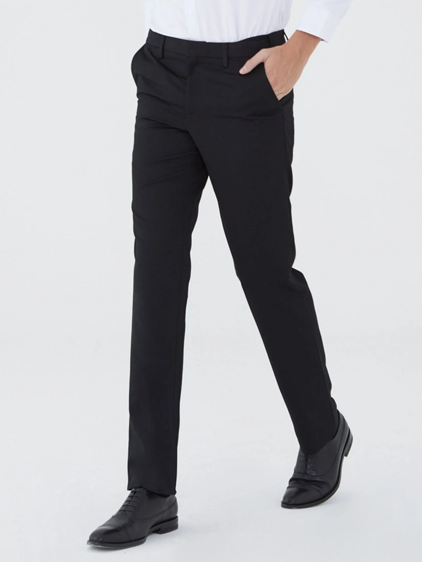 ARROW Men s Pants Smart Fit MECM8C7-BL Black