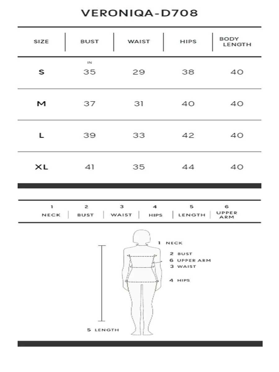 VERONIQA Women Dress Santana Black