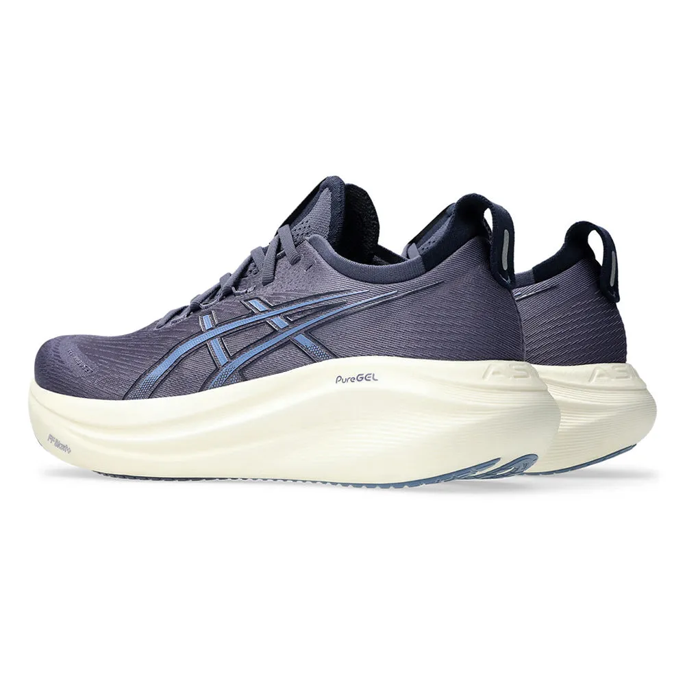 ASICS Men Running Shoes Gel-Nimbus 27 Wide Blue - AS206SH085EJTH