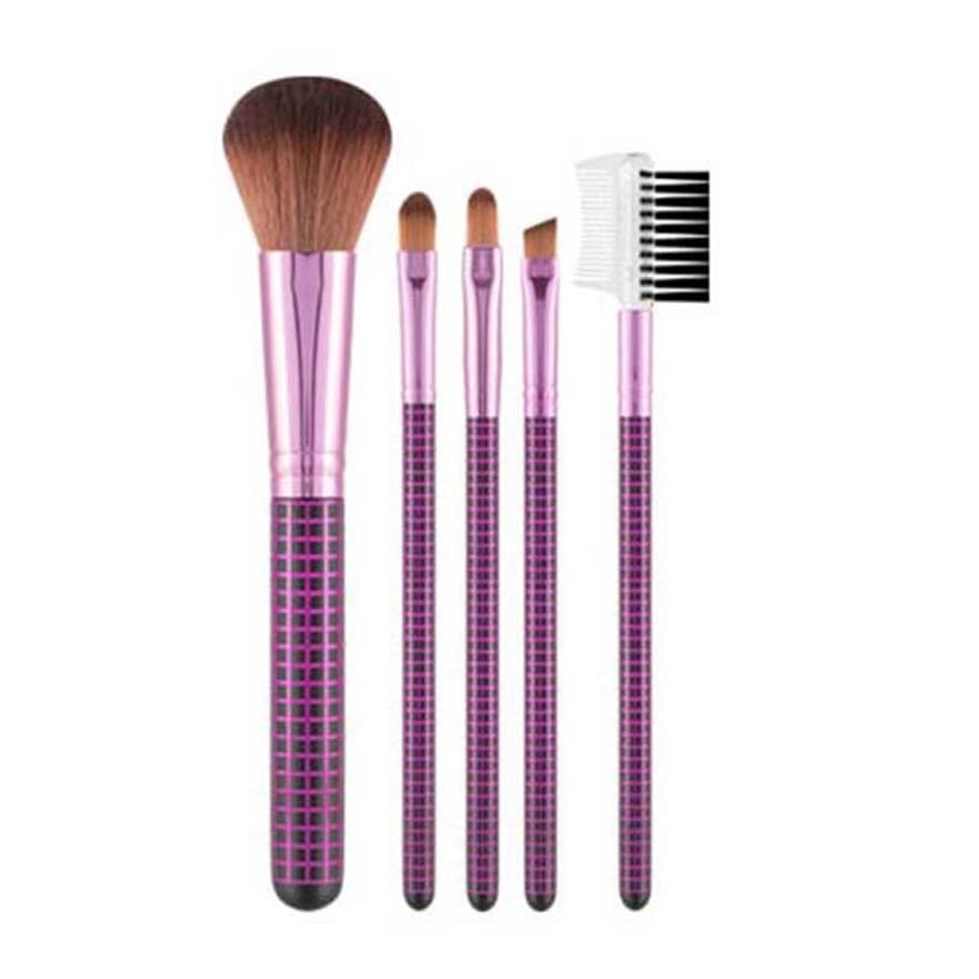 Ashley Set Brush 5 Pcs AA148 Black-Pink