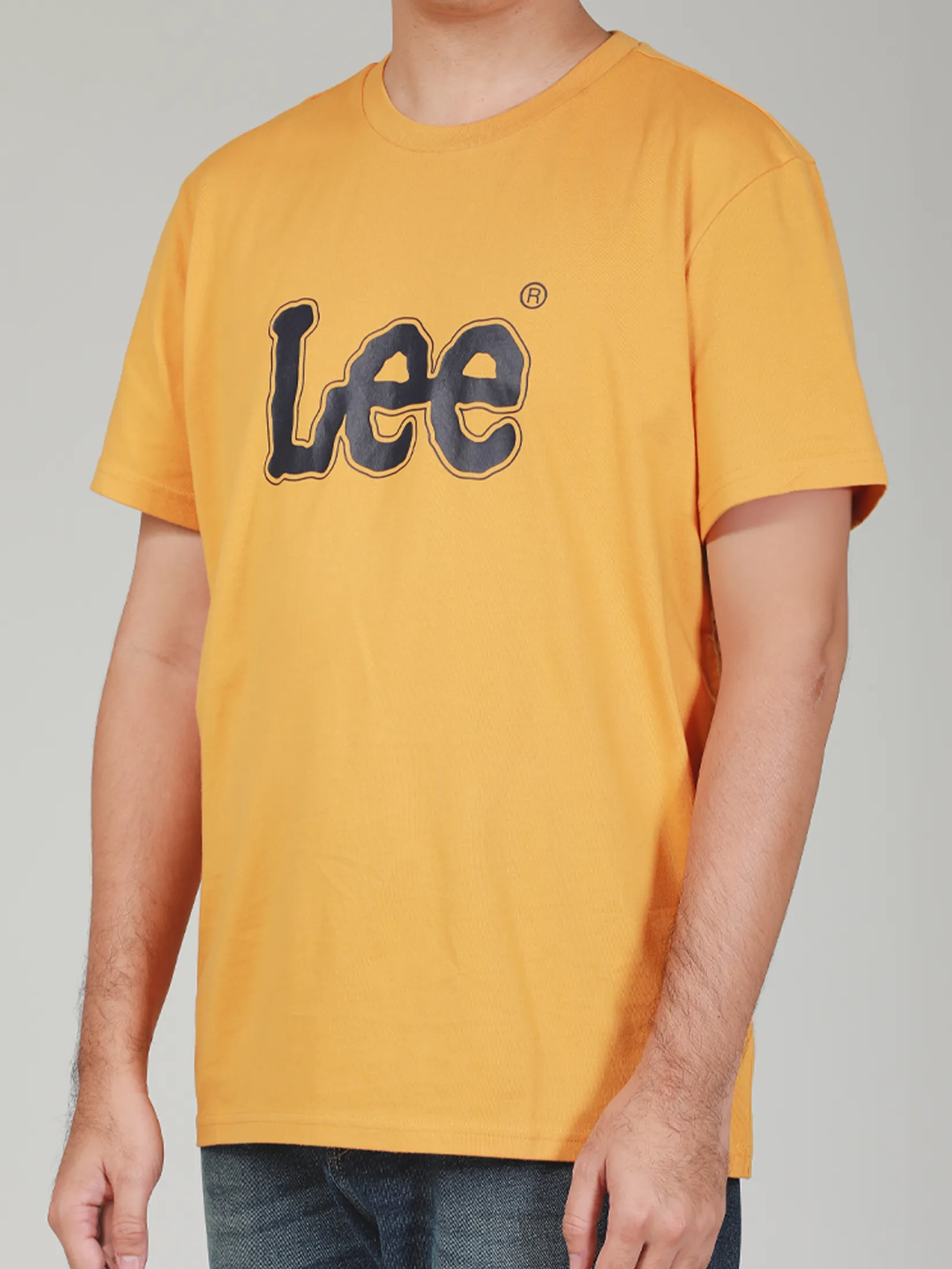 LEE Men s Tee Short Sleeve Regular Fit Yellow