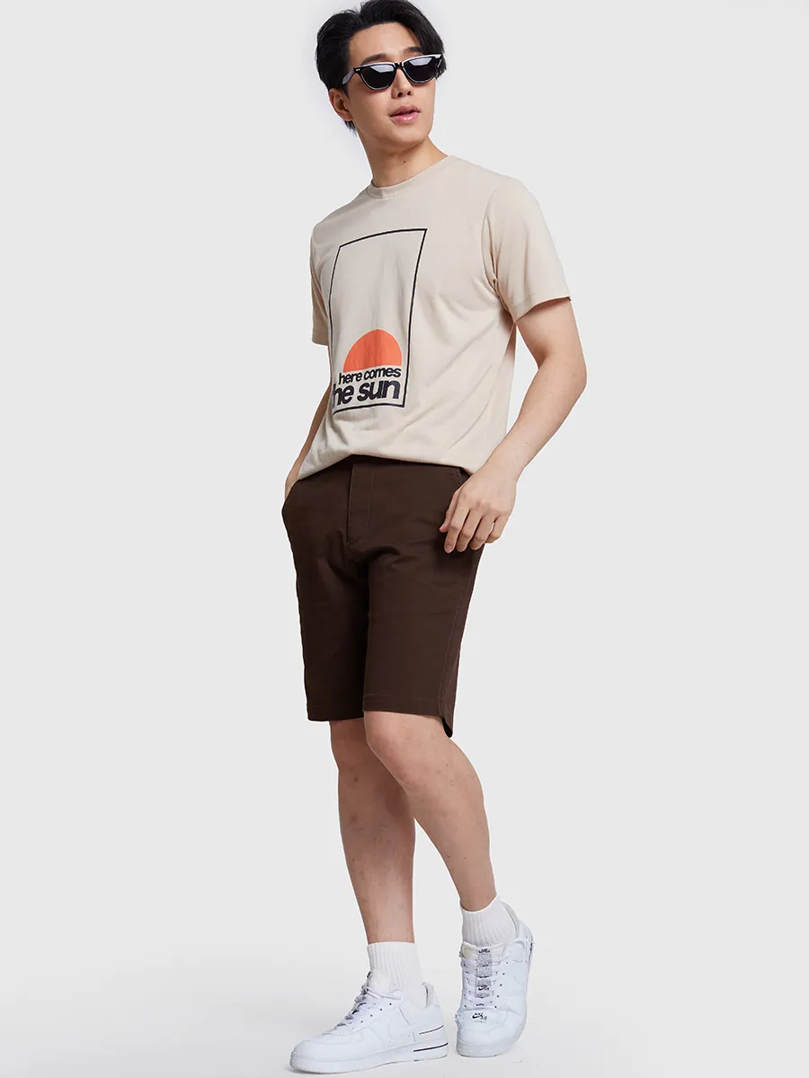 PACIFIC UNION Men Shorts Basic Regular Fit