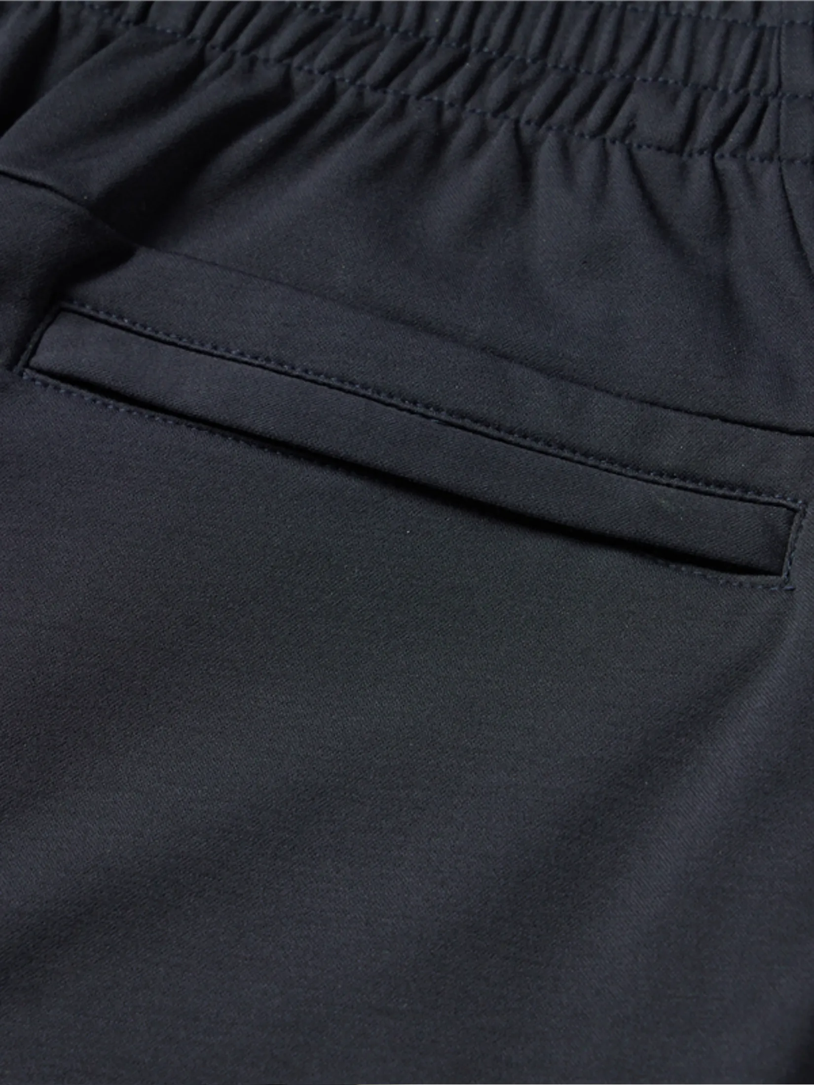 GIORDANO Men's Slim Easycare Stretch Jogger New Navy