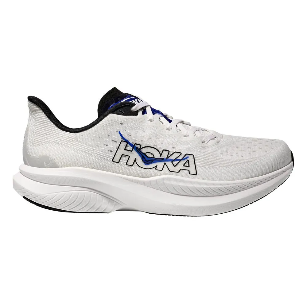 HOKA Men Running Shoes Mach 6 White - HO229SH330EETH