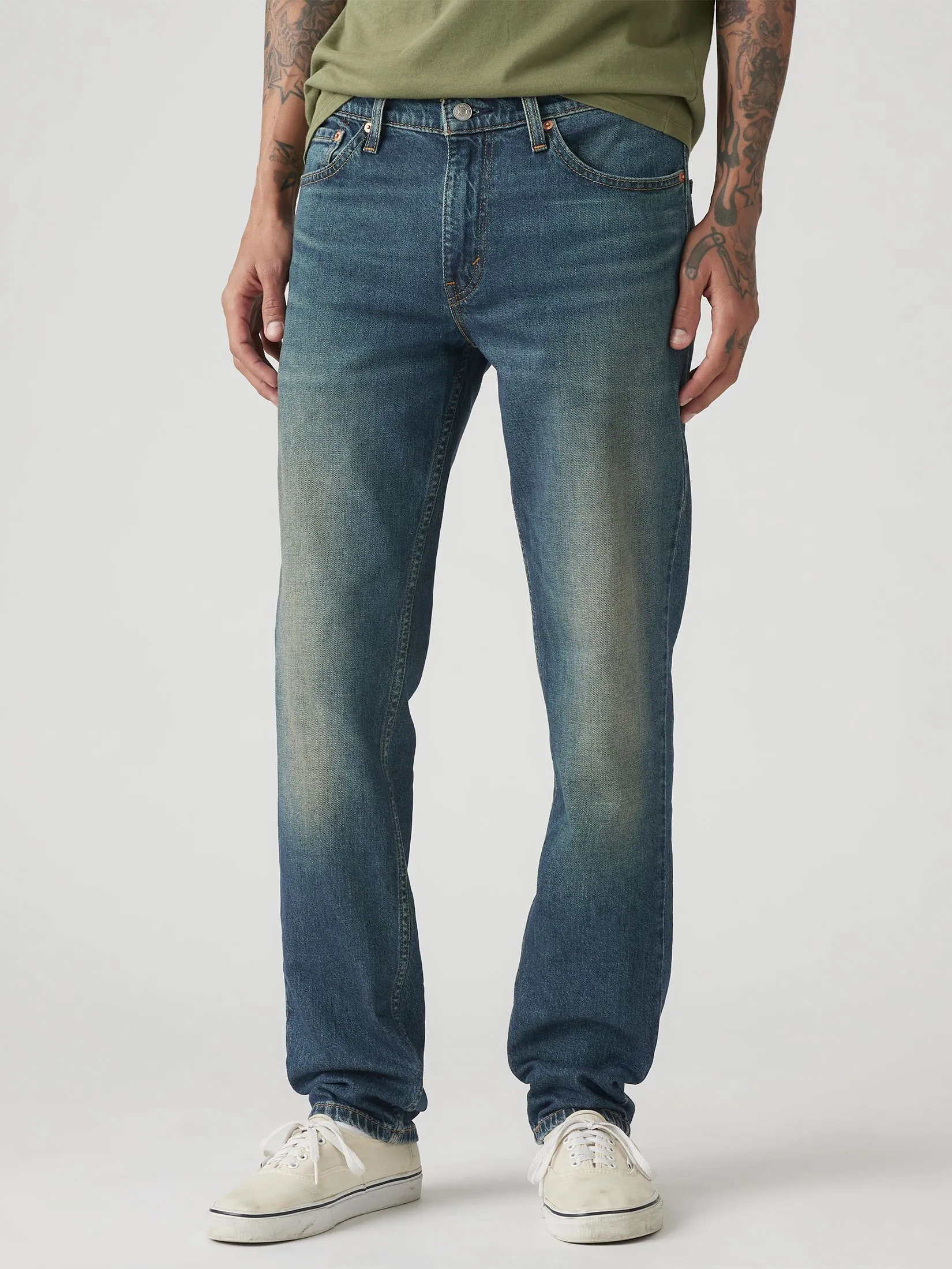 LEVI'S Men's 511 Slim Jeans Dark Blue