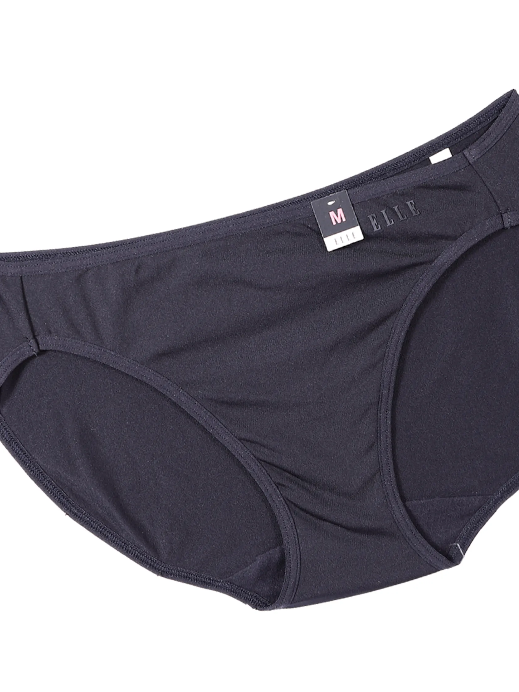 ELLE LINGERIE Bikini Lowrise Panty LU2889 - Black