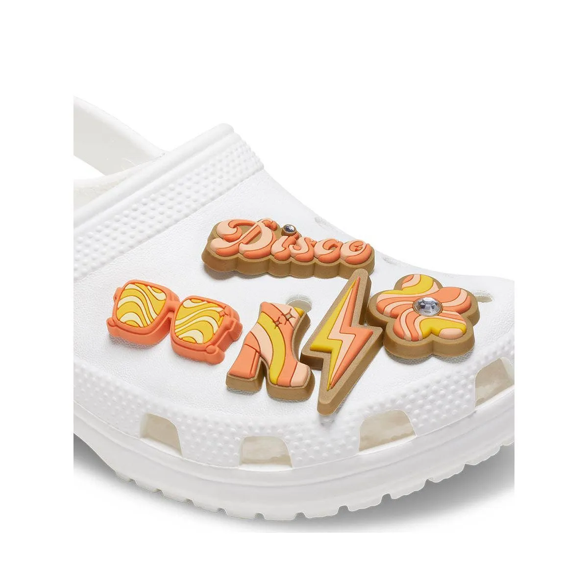 CROCS Jibbitz Shoes Charm Groovy Disco 5-Pack Multi Color - CR024AC206DSTH