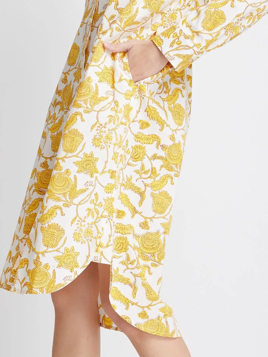 ALUMNUS Women Dress Long Sleeves Printed