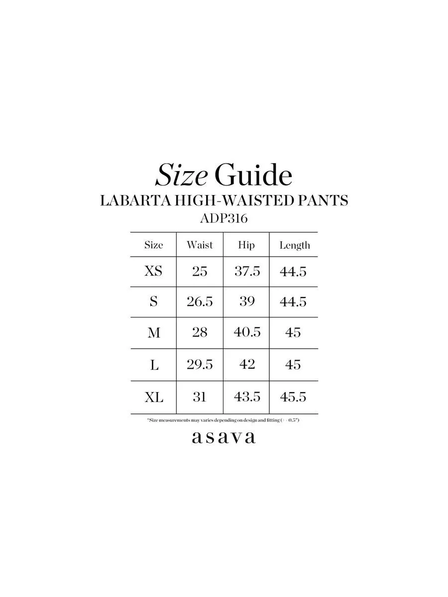 ASAVA (AW23) Laberta High-waisted Women Pants Red