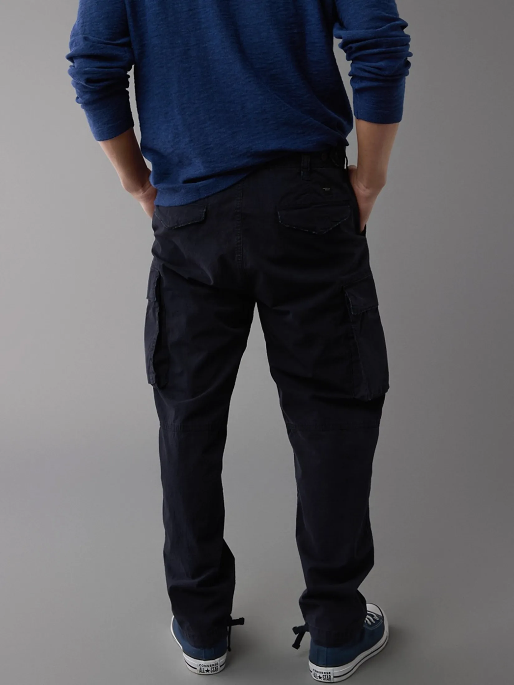 AMERICAN EAGLE MEN 4947 RICHARDS LIVED IN CARGO V2 553 CLASSIC NAVY