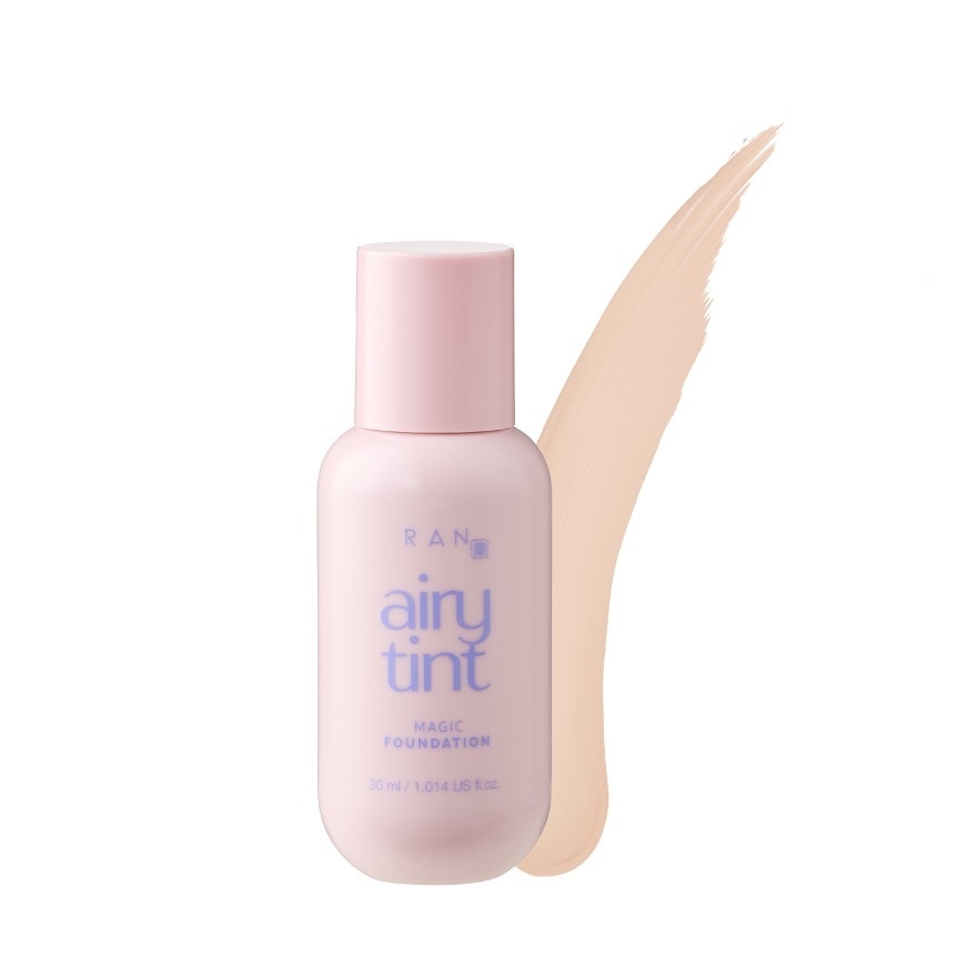 Ran Airy Tint Magic Foundation 01 - 03 Honey