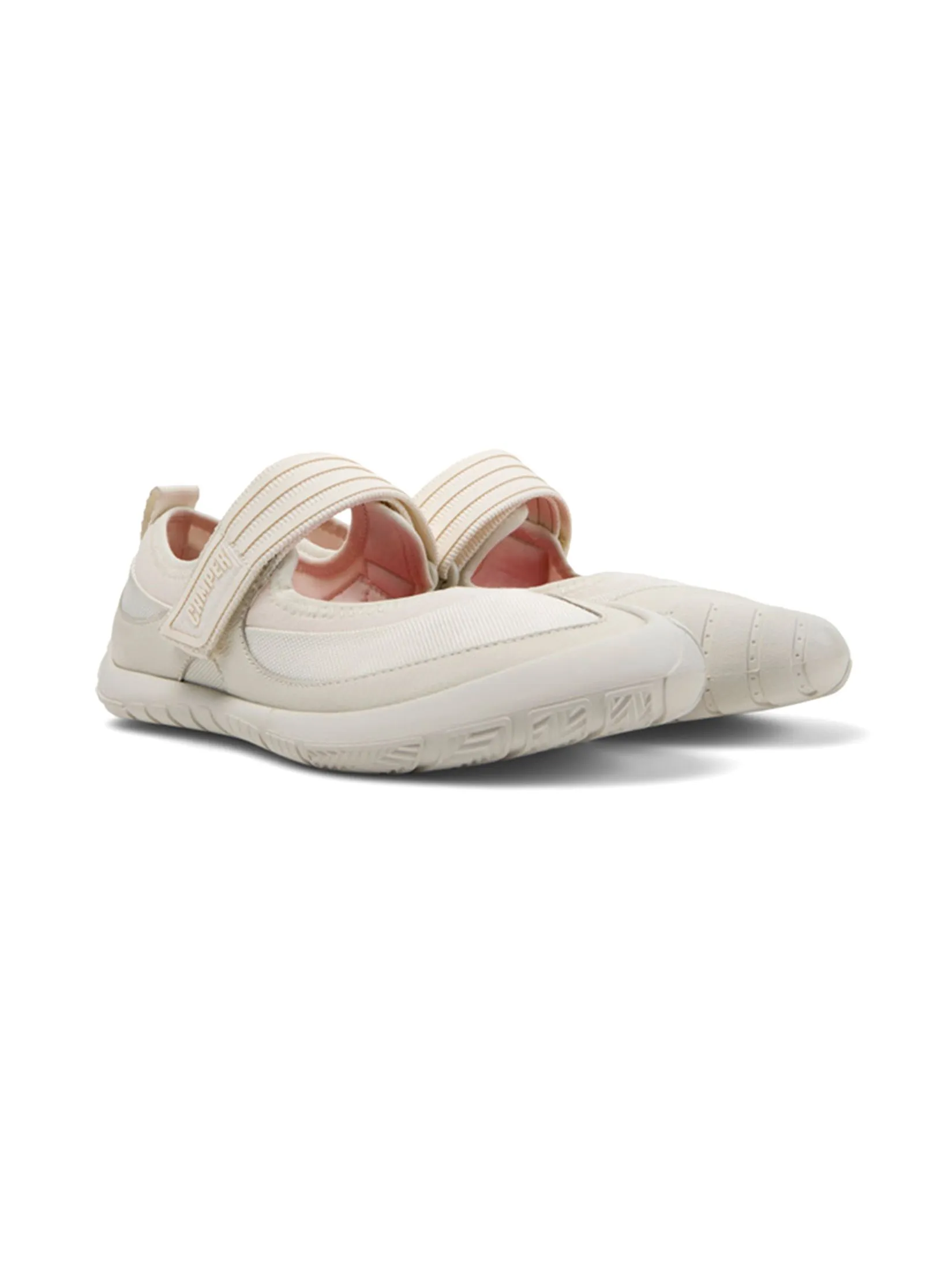 CAMPER Women Ballerina Shoes Peu Path White