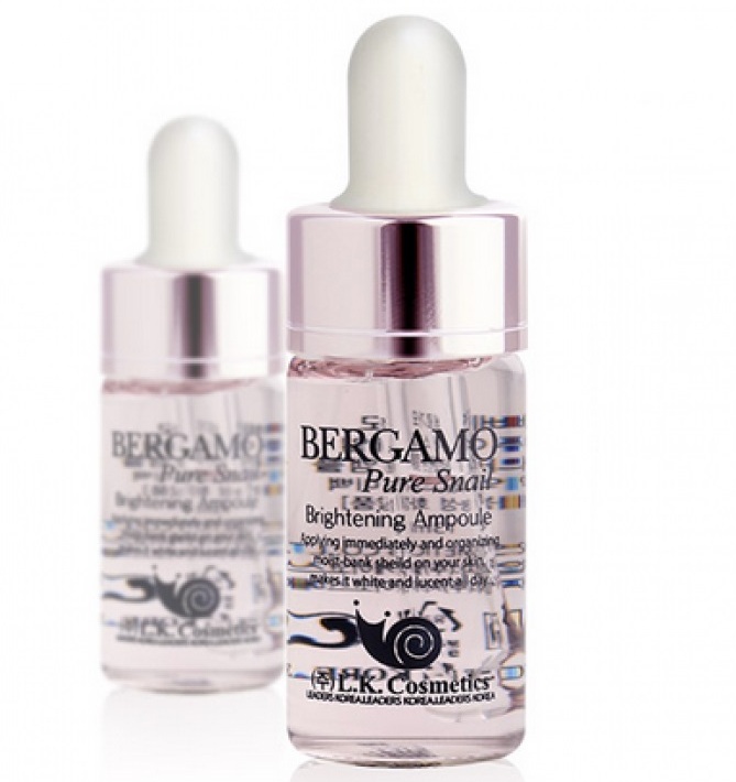 Восстанавливающая сыворотка с клетками улиток Bergamo 13 мл
