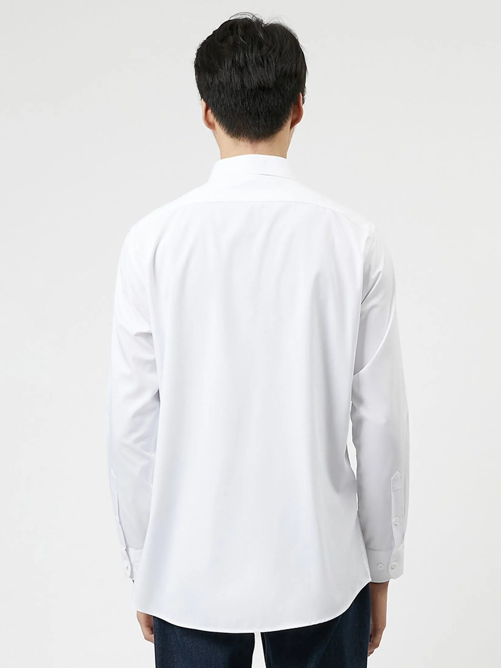 DAPPER DAPPER EASY CARE Regular Fit Shirt White