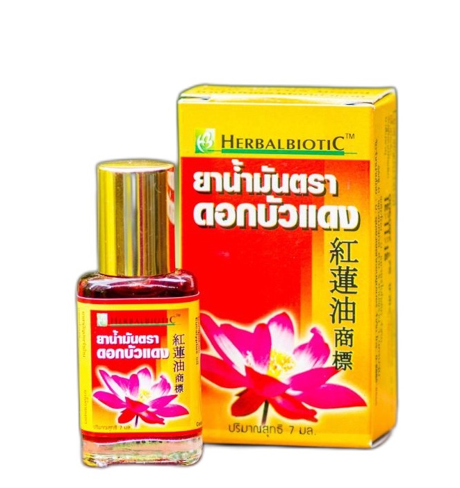 Бальзам - масло антистресс Красный лотус 7 мл