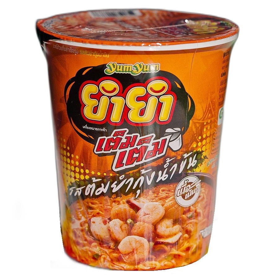 Лапша быстрого приготовления - суп Том Ям в стаканчике