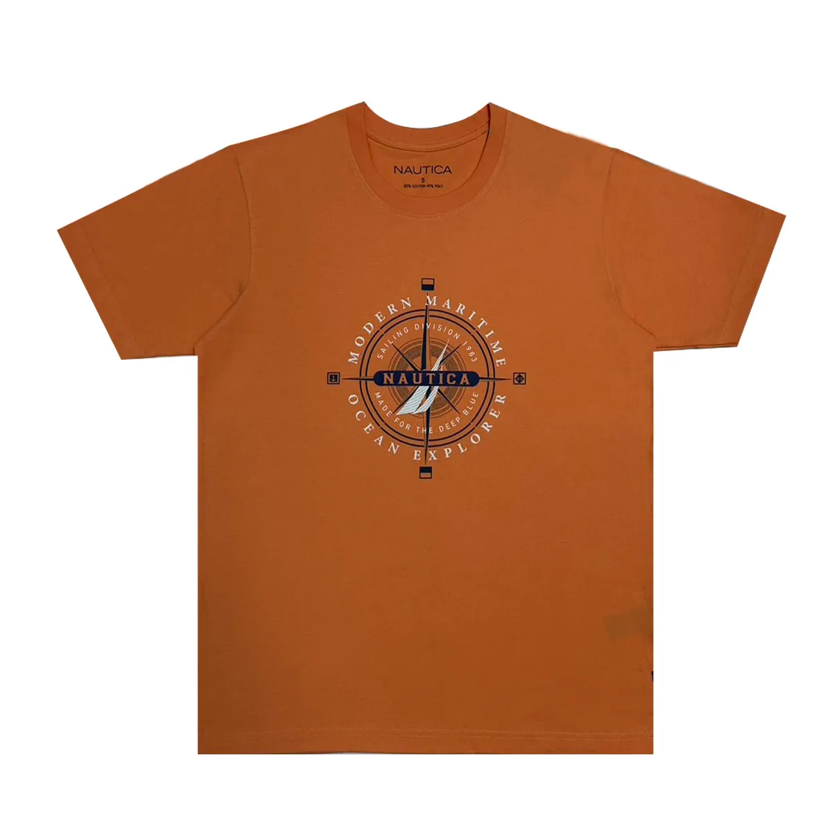 NAUTICA Men T-shirts Light Red