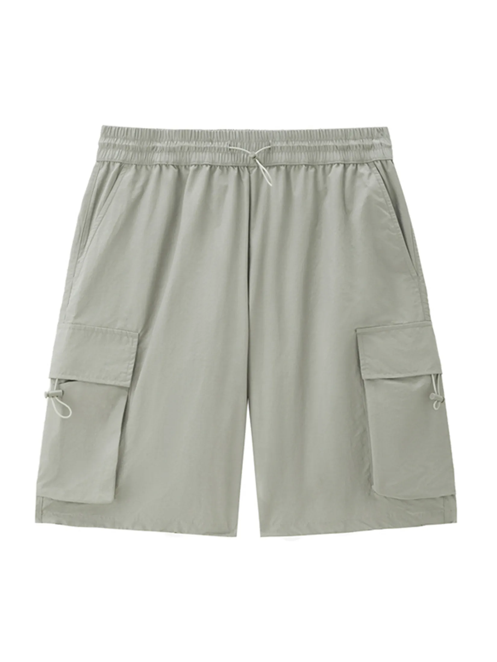 GIORDANO Men s Online Exclusive Classic Comfort Cargo Shorts (Korea) Green Size - L