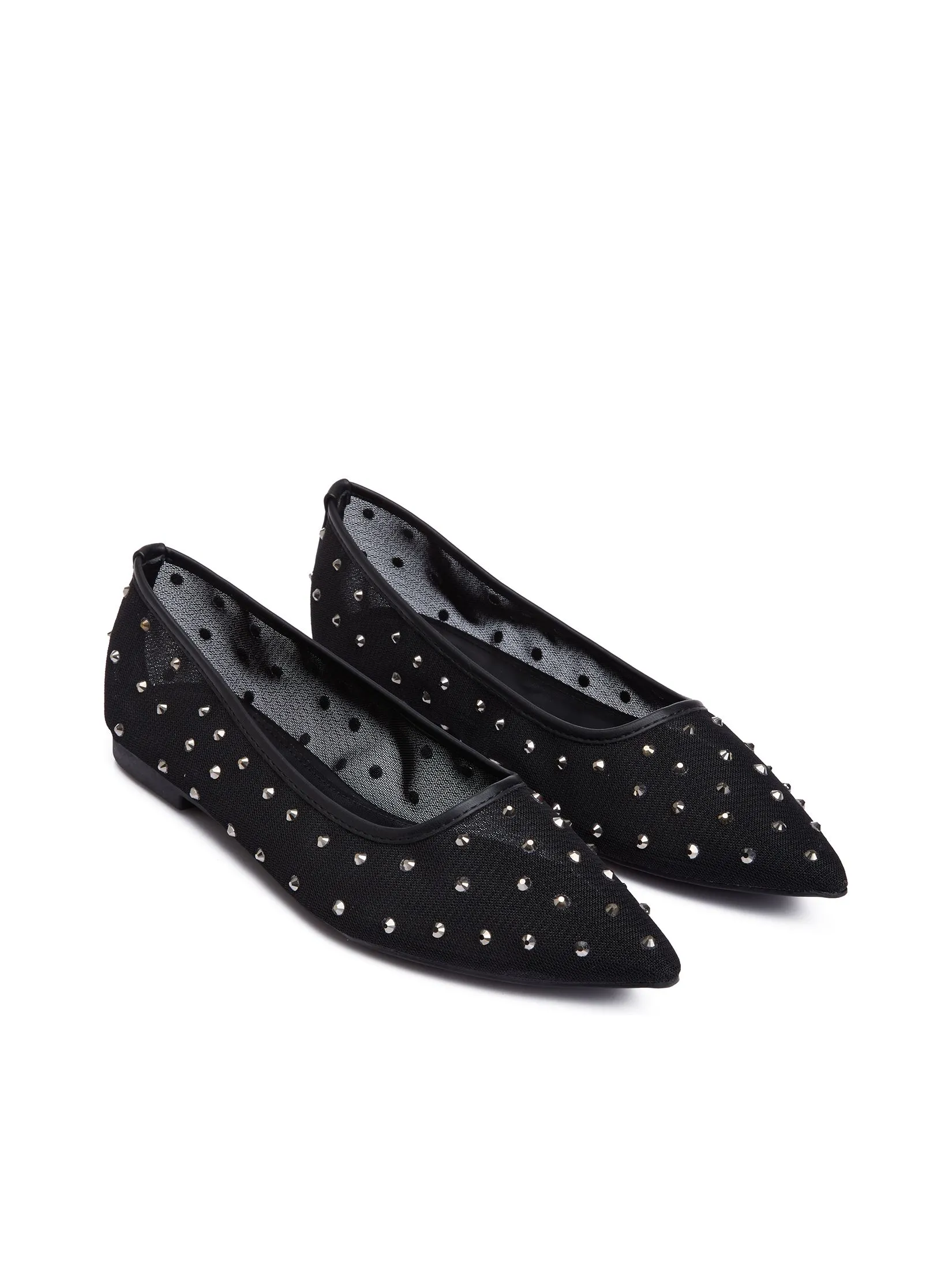 FOF Women Flats With Diamond Detail