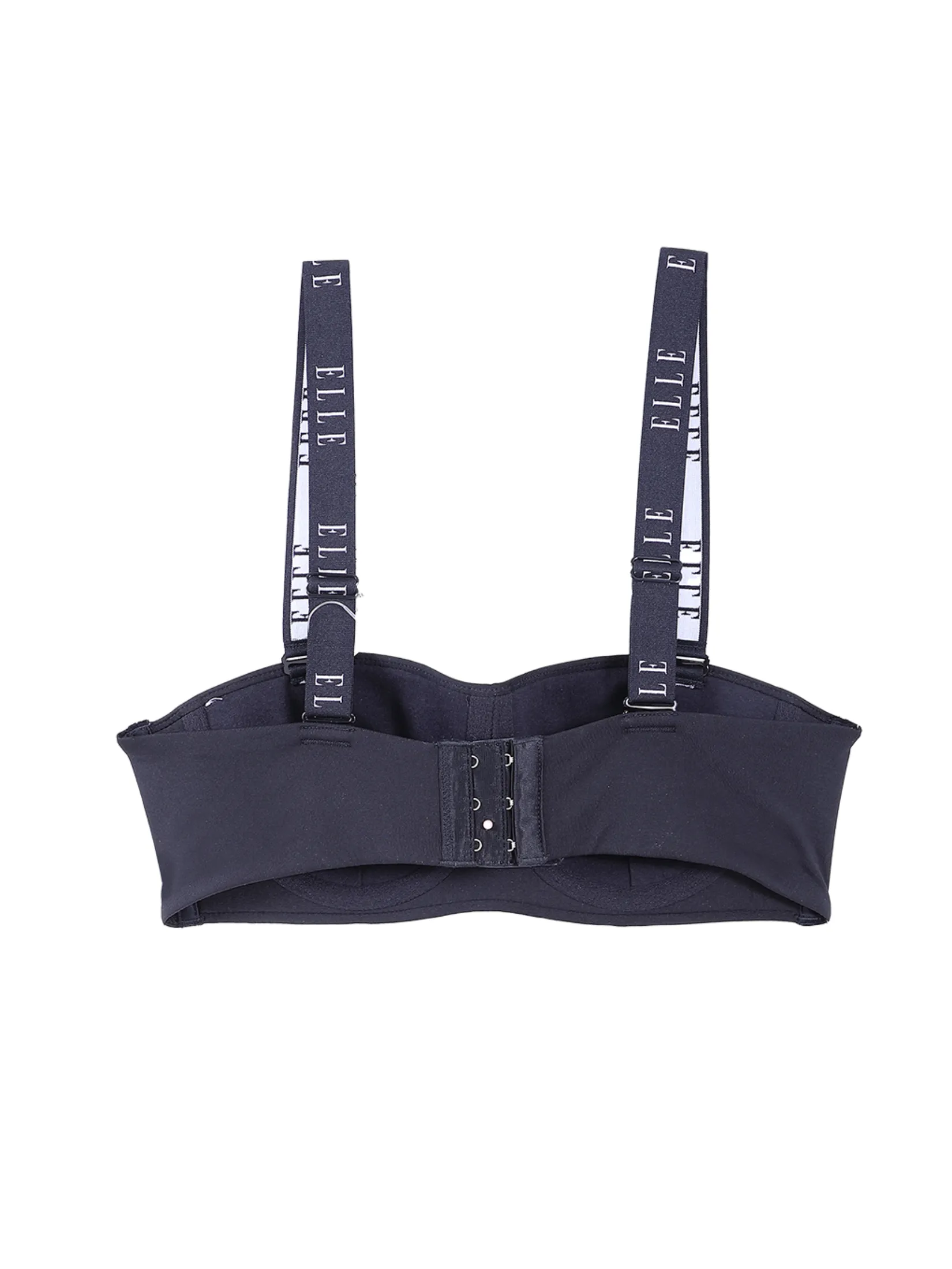 ELLE LINGERIE Women Moulded Bra smooth strapless LB8598 - Black